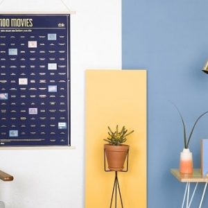 cadou poster lista 100 filme de vazut