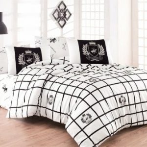 Set de pat dublu Beverly Hills Polo Club bumbac