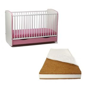 cadou pentru bebelus patut lemn sertar si leganare