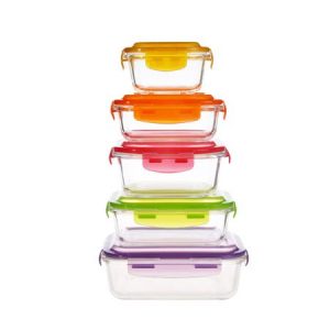 set 5 caserole sticla